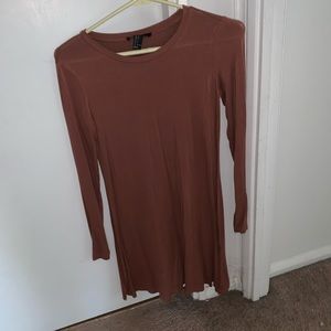 Forever 21 Long Sleeve Mini Dress